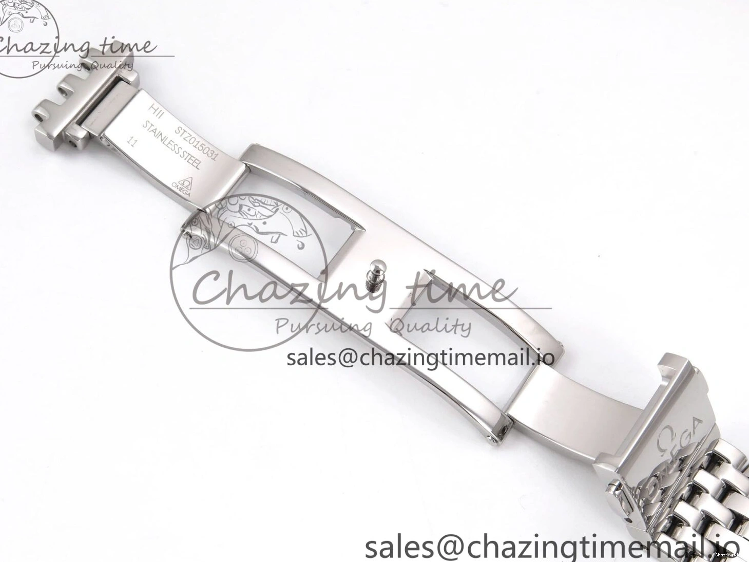 0317 Supportive De Ville Date SS VSF 1:1 Best Edition Blue Dial on SS Bracelet A 7700